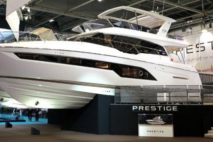 Prestige 630 Launch at London Boat Show - Ancasta