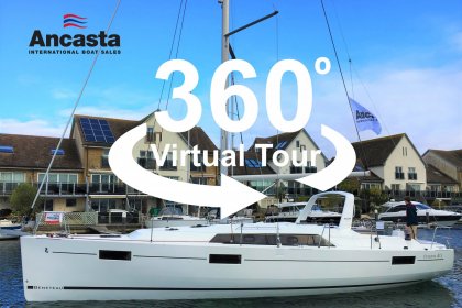Ancasta 360 tour Beneteau Oceanis 41.1 stock boat