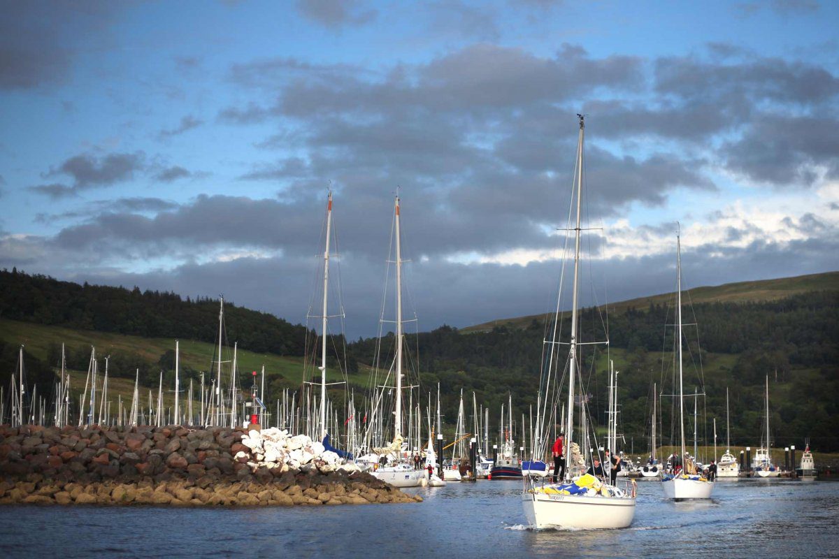 largs yacht haven caravan site