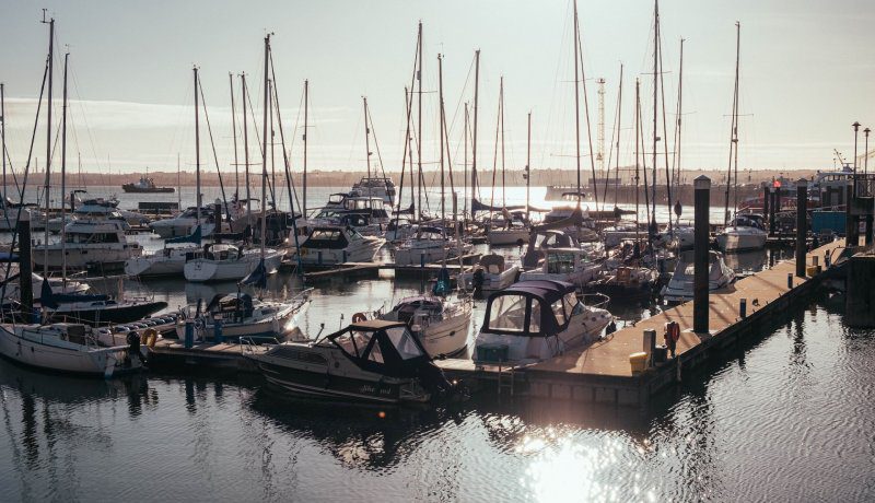 Photo of Southampton Marina with boats and yachts