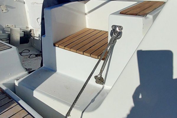 New Step - Oceanis 45 Yacht Modification - Ancasta Yacht Services