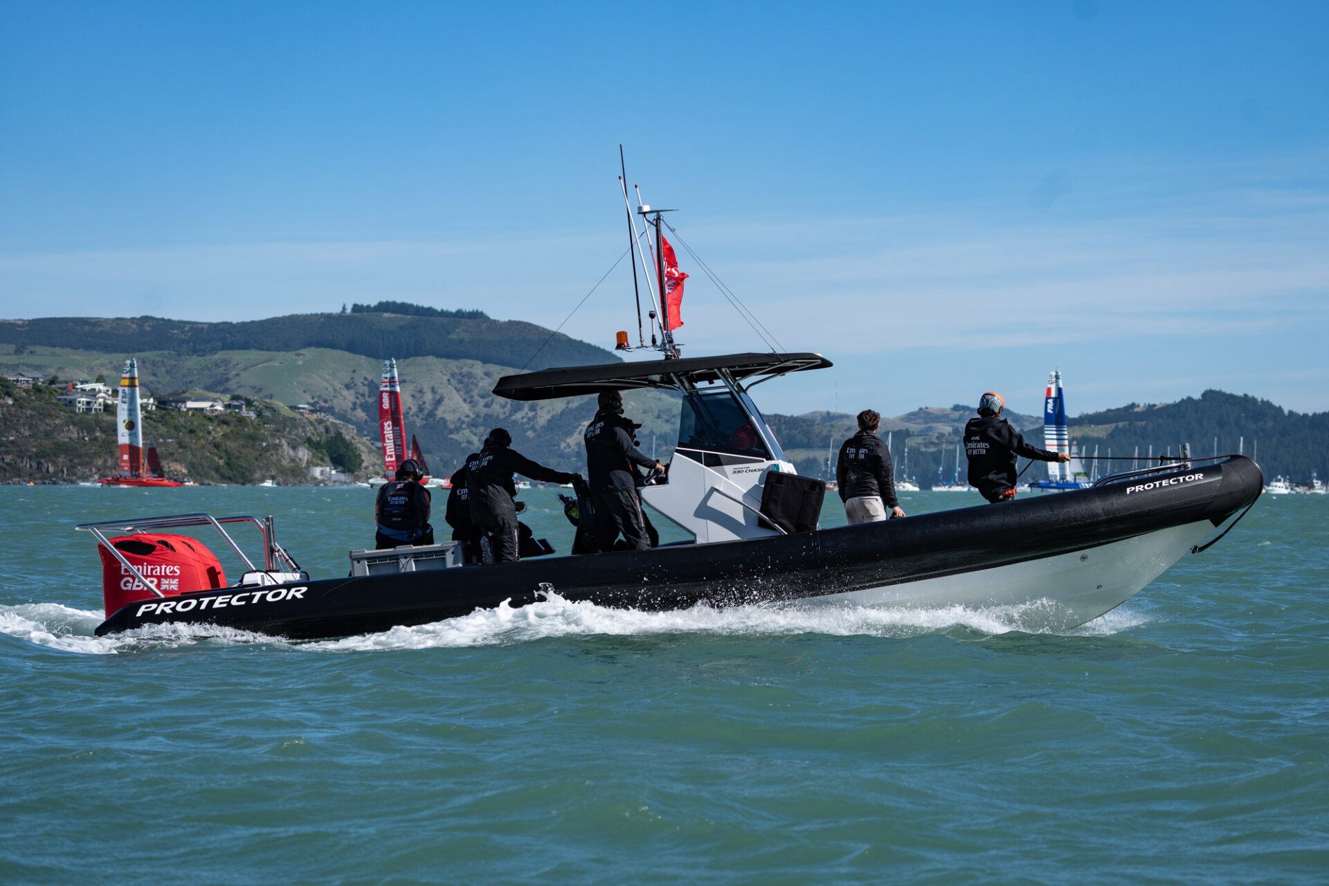 Protector-Boats-Chase-Boat-Skipper-for--Emirates-Great-Britain-SailGP-Team