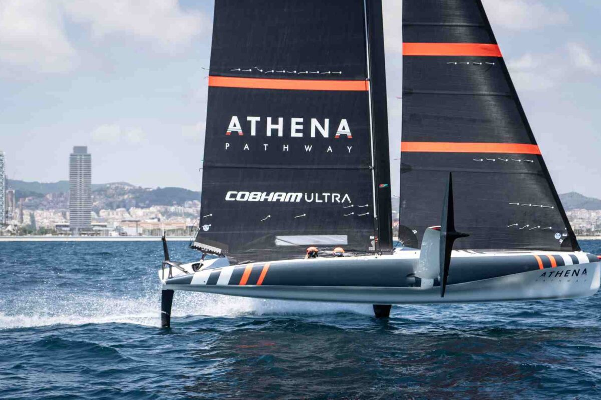 AC40 Athena Racing at Americas Cup