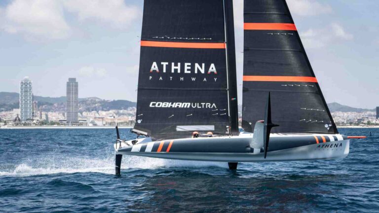AC40 Athena Racing at Americas Cup