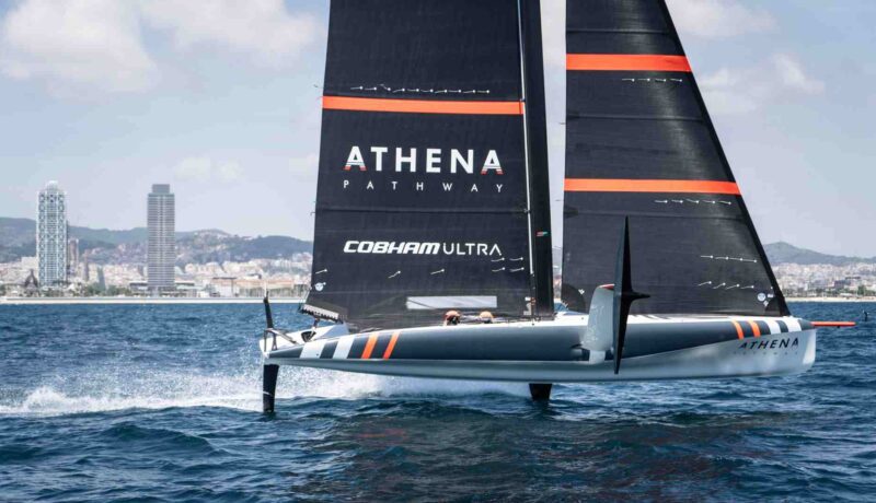 AC40 Athena Racing at Americas Cup
