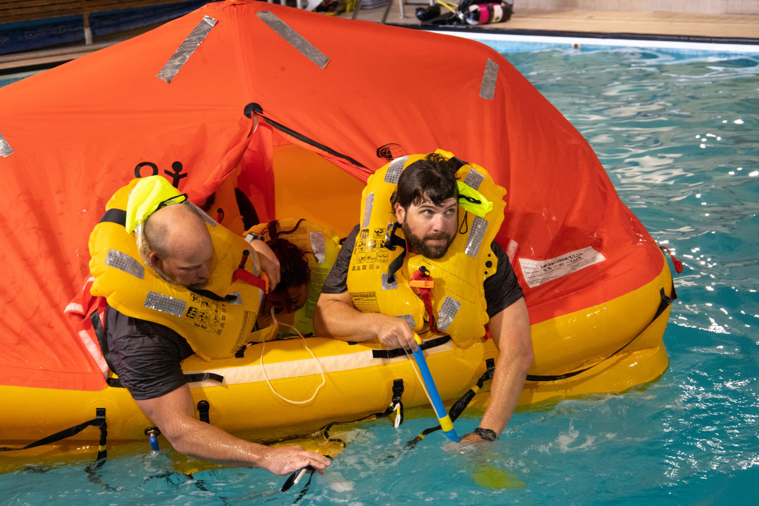Safety at Sea - Liferaft