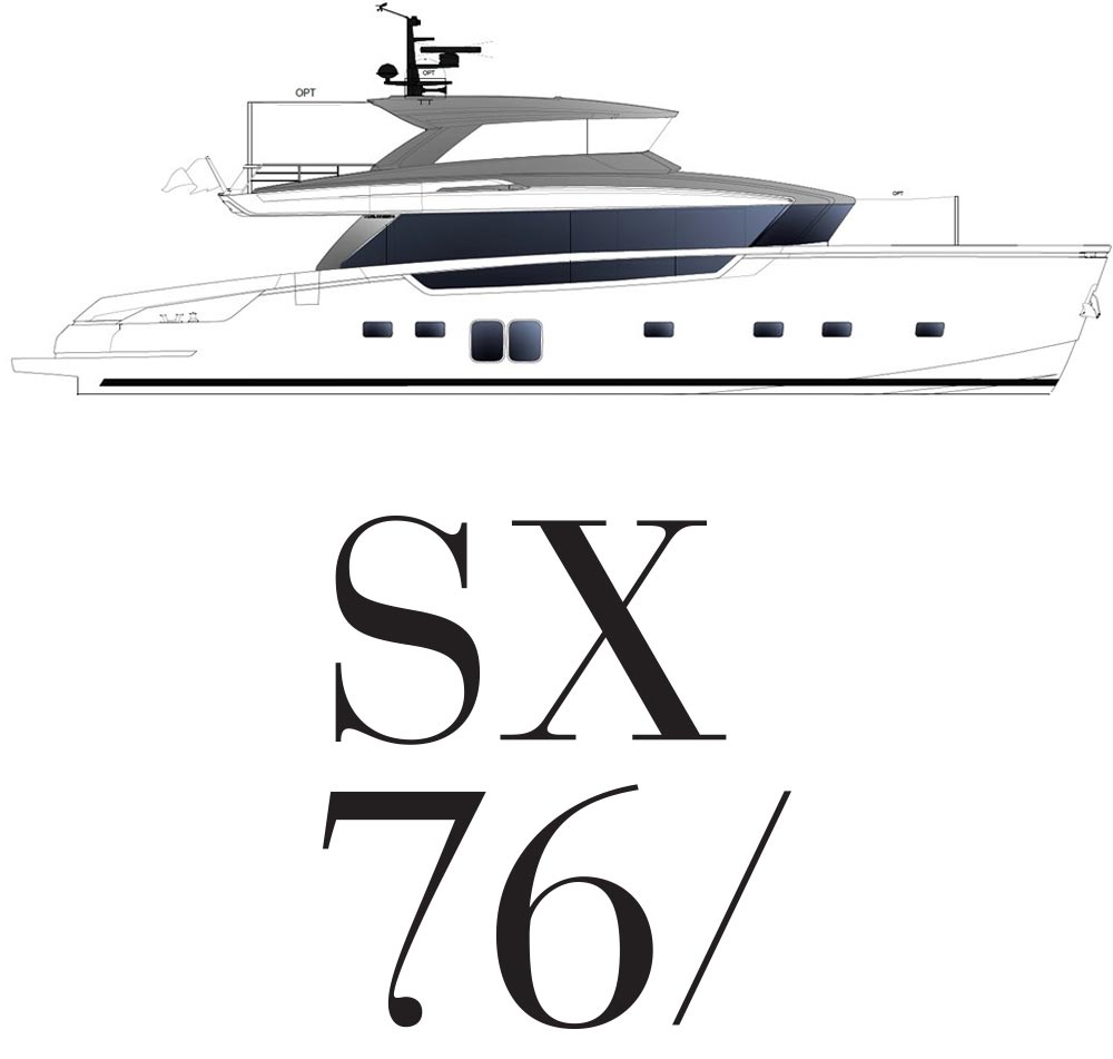 sx76 side profile and logo